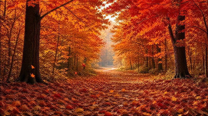 Autumn Forest Path