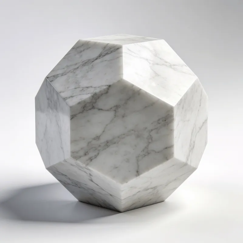 Marble, Bold Dodecahedron