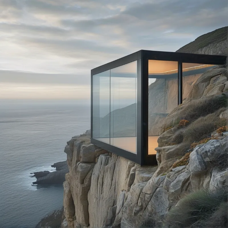 Cliffside Glass House