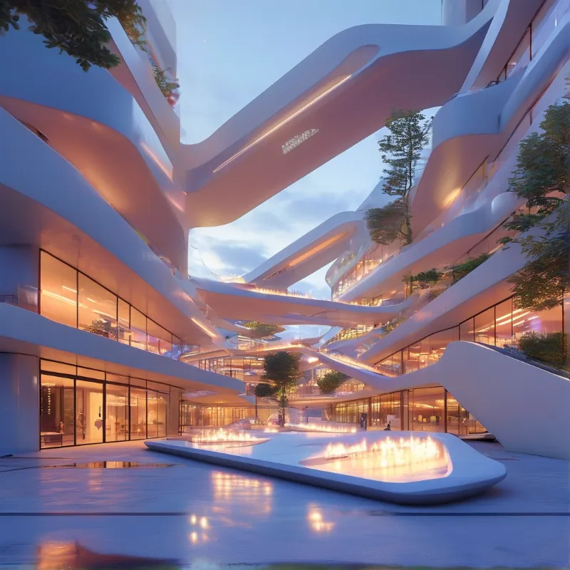 Futuristic Curvilinear Complex