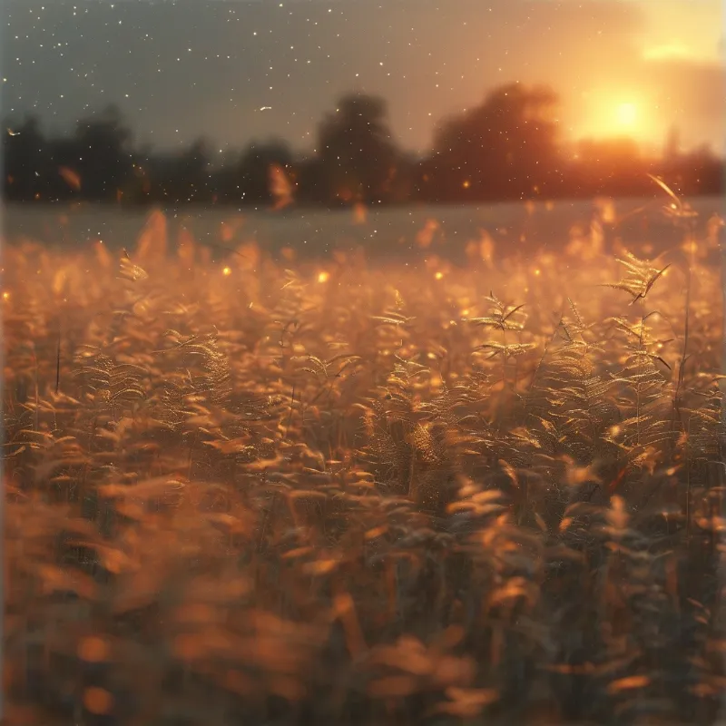 Golden Sunset Field