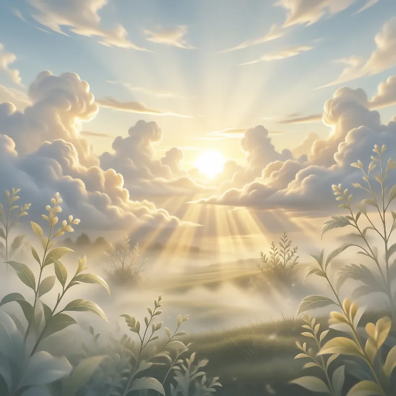 Sunlight Through Clouds