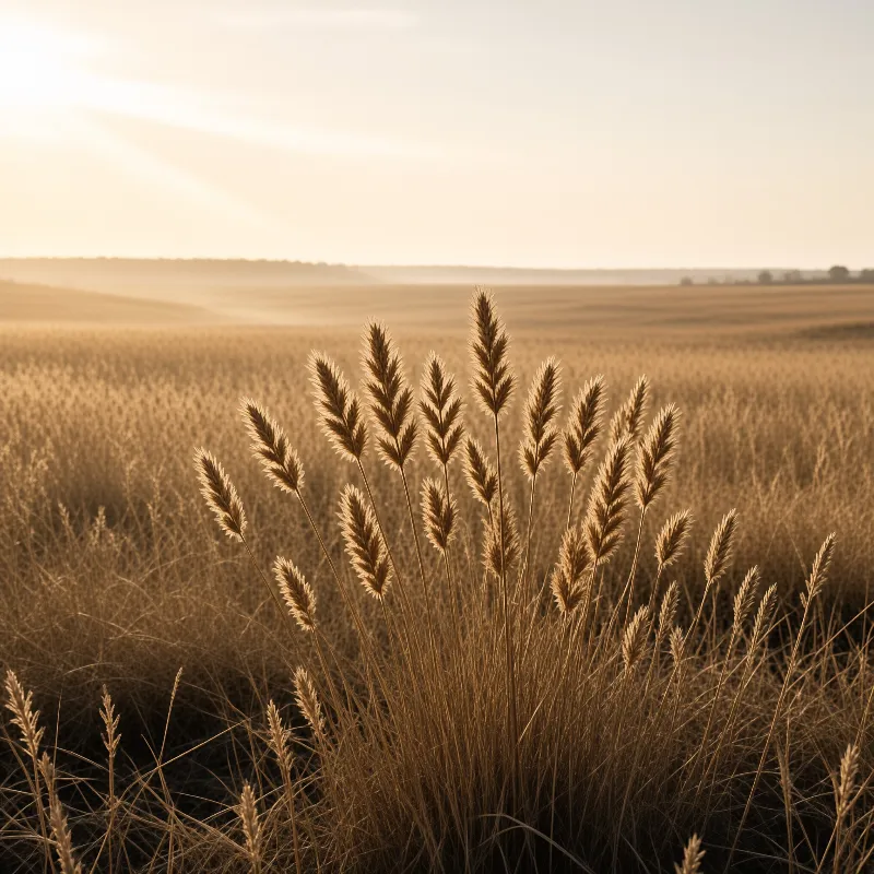 Golden Hour Wheat Field