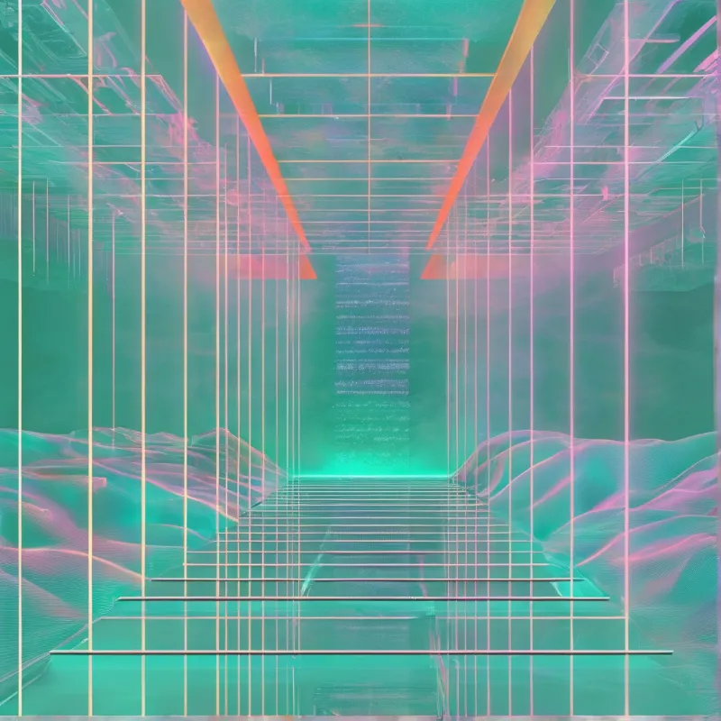 Retro Digital Corridor