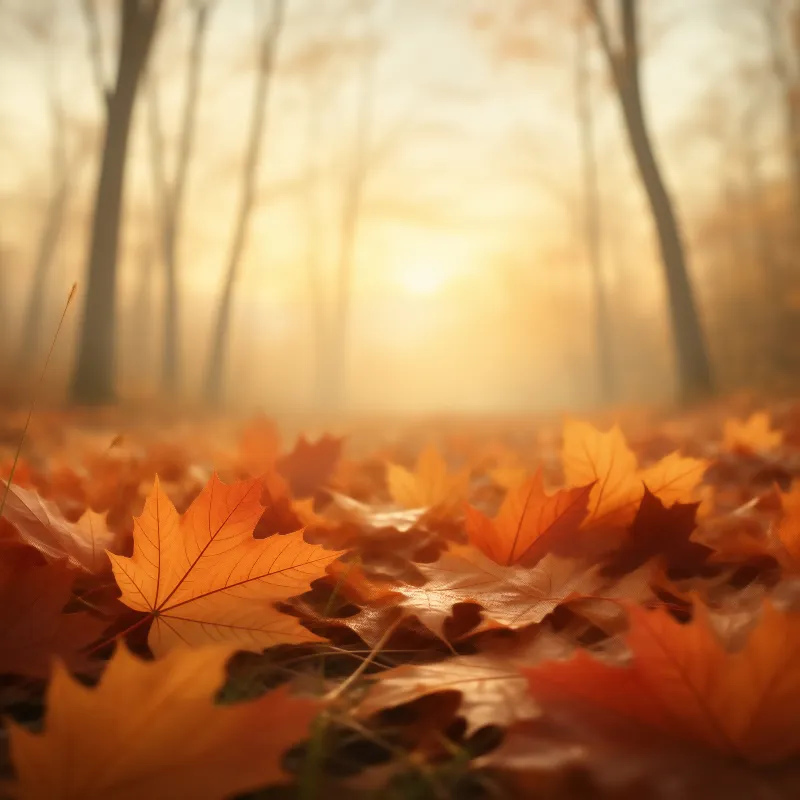 Golden Autumn Forest