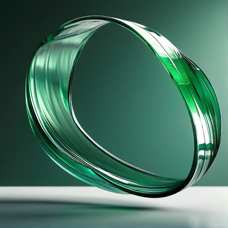 Emerald Twisted Ring