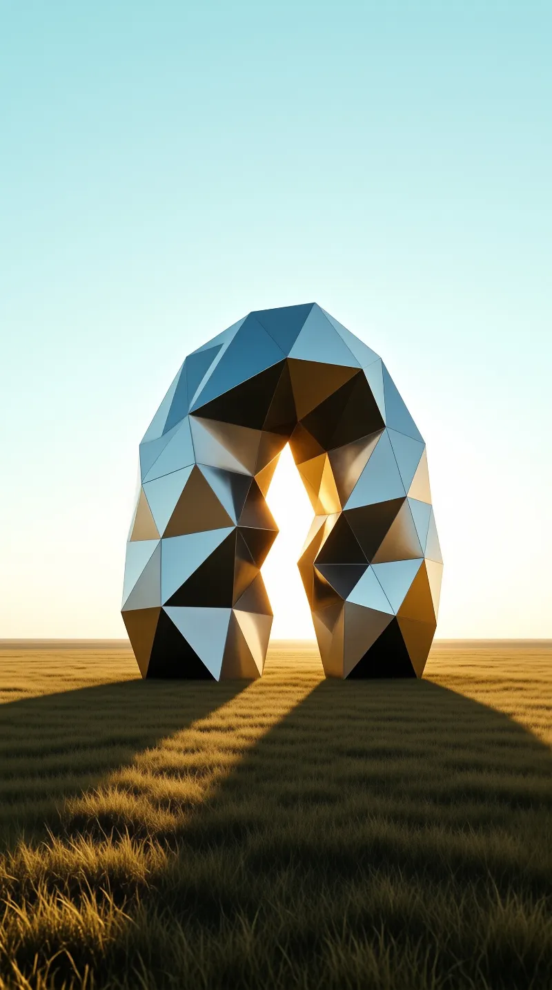 Geometric Arch in Field