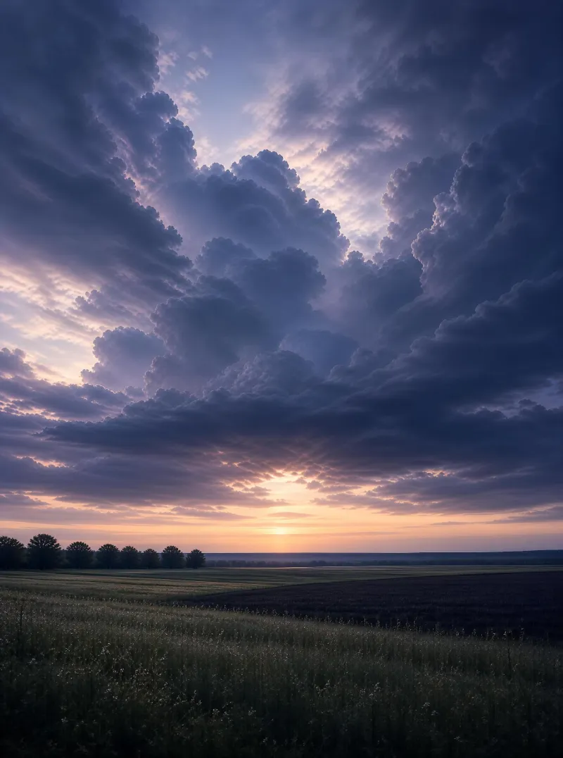 Dramatic Sunset Sky