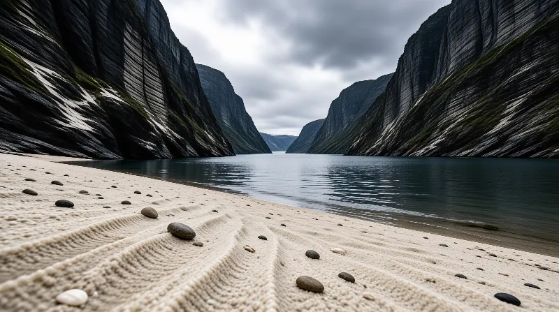 Serene Fjord Landscape