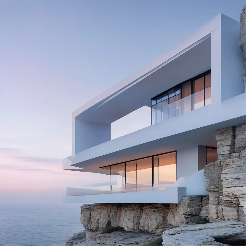 Modern Cliffside Villa