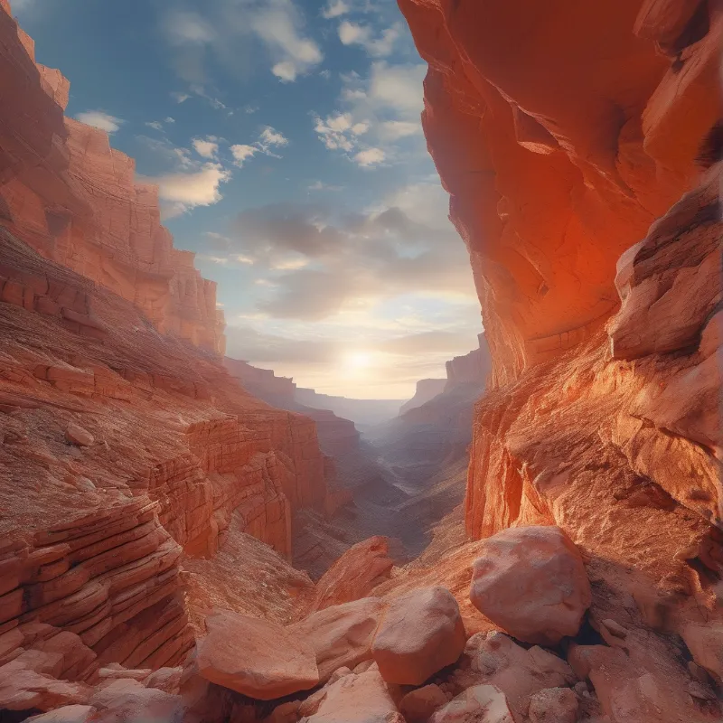Red Rock Canyon at Sunset