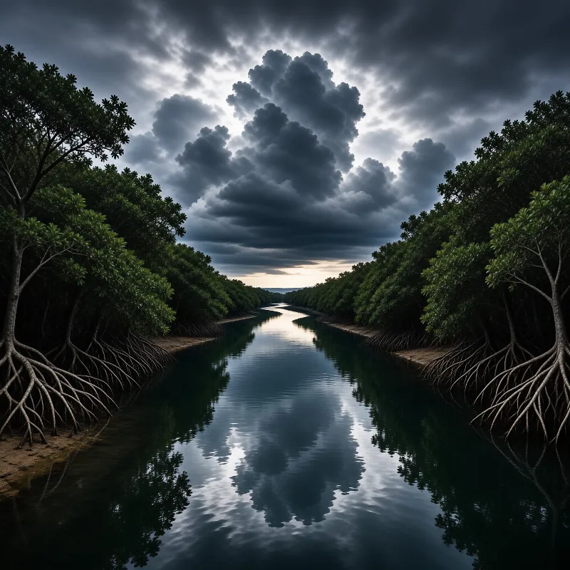 Mangrove River Reflections