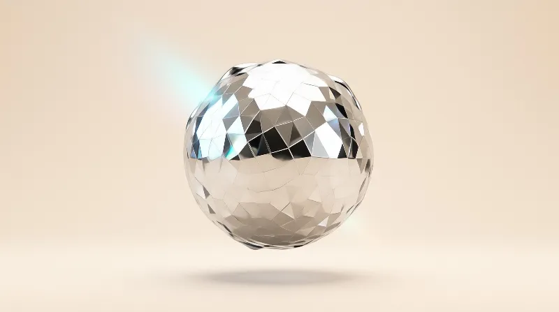 Floating Crystal Sphere