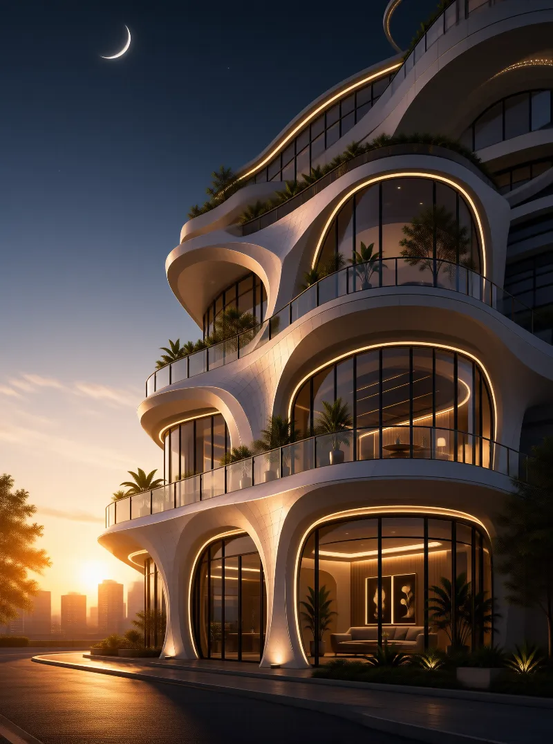 Futuristic Organic Architecture