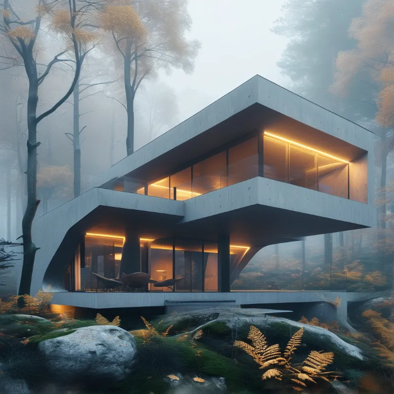 Modern Forest Villa