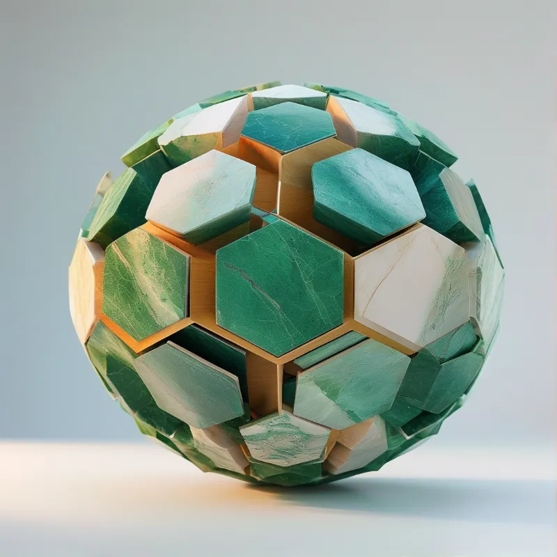 Geometric Hexagonal Sphere