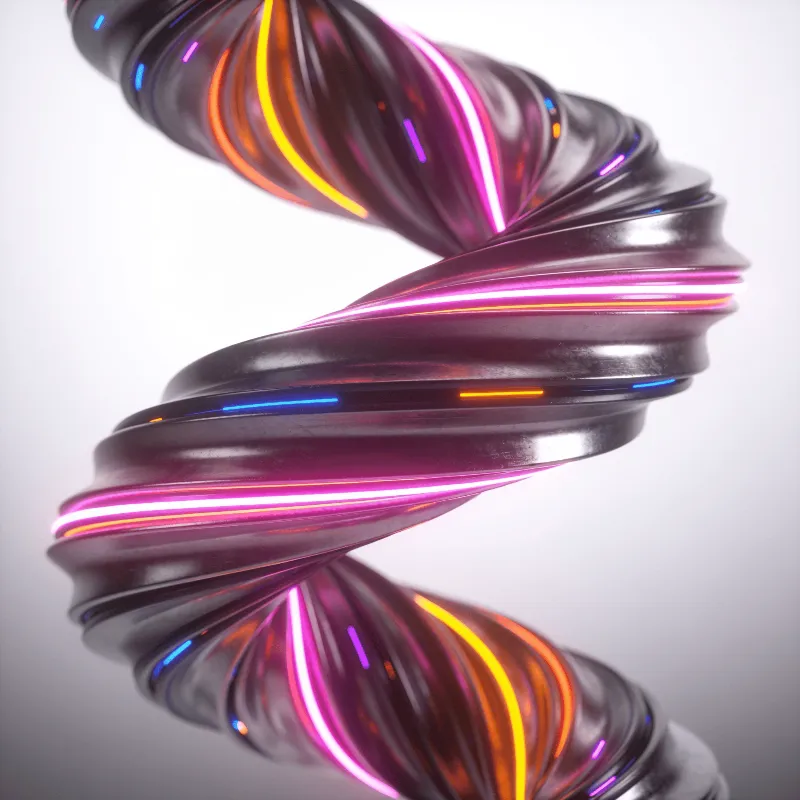 Neon Twisted Torus