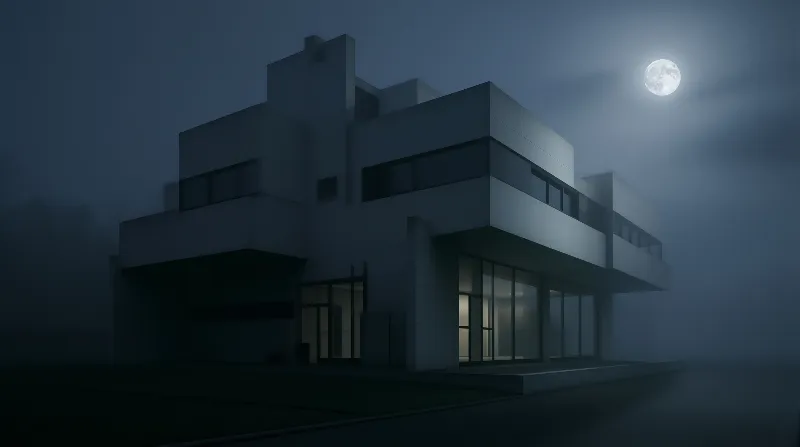 Moonlit Modern Home
