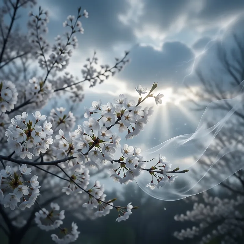 Ethereal Sakura Blossoms