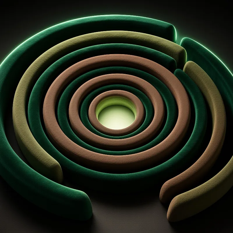 Abstract Spiral Shell