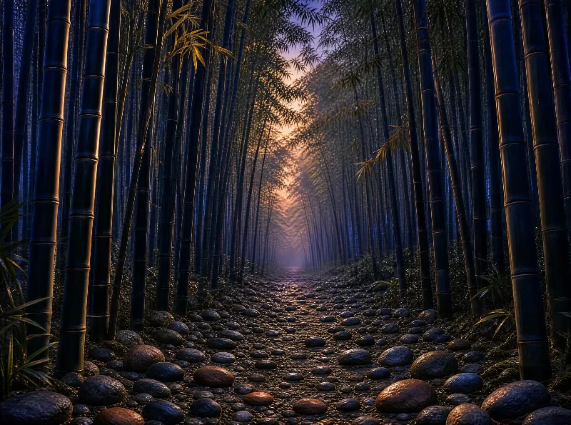 Bamboo Forest Path