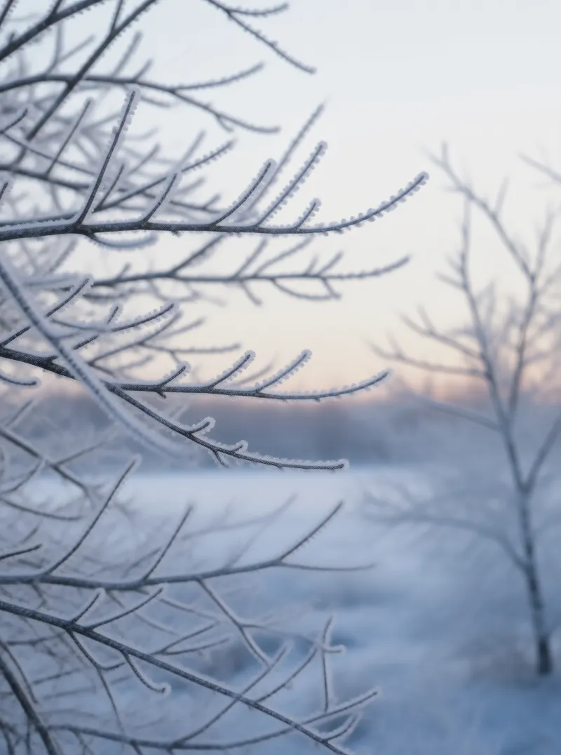 Frosty Winter Branches
