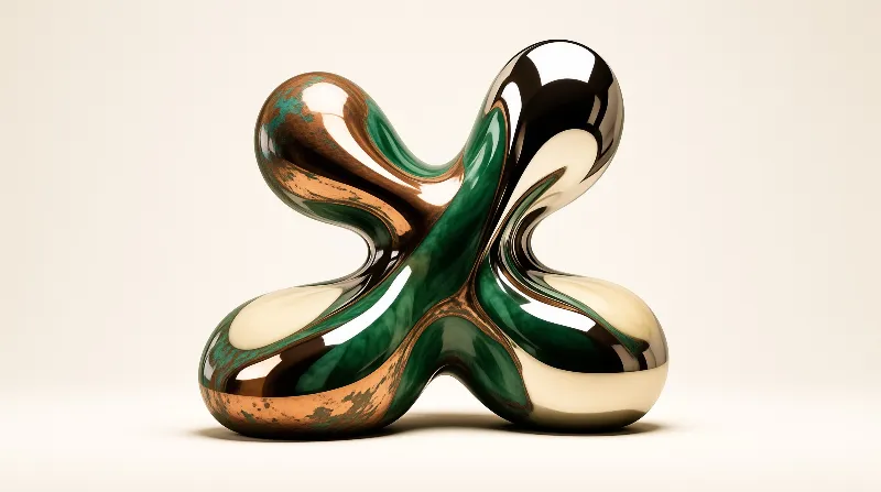 Abstract organic sculpture
