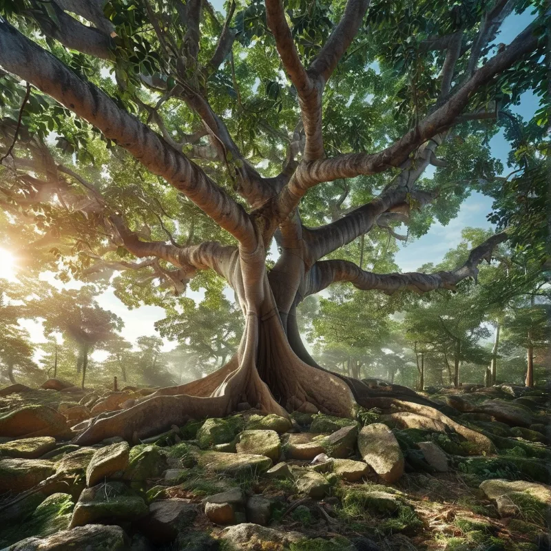 Ancient Tree of Light