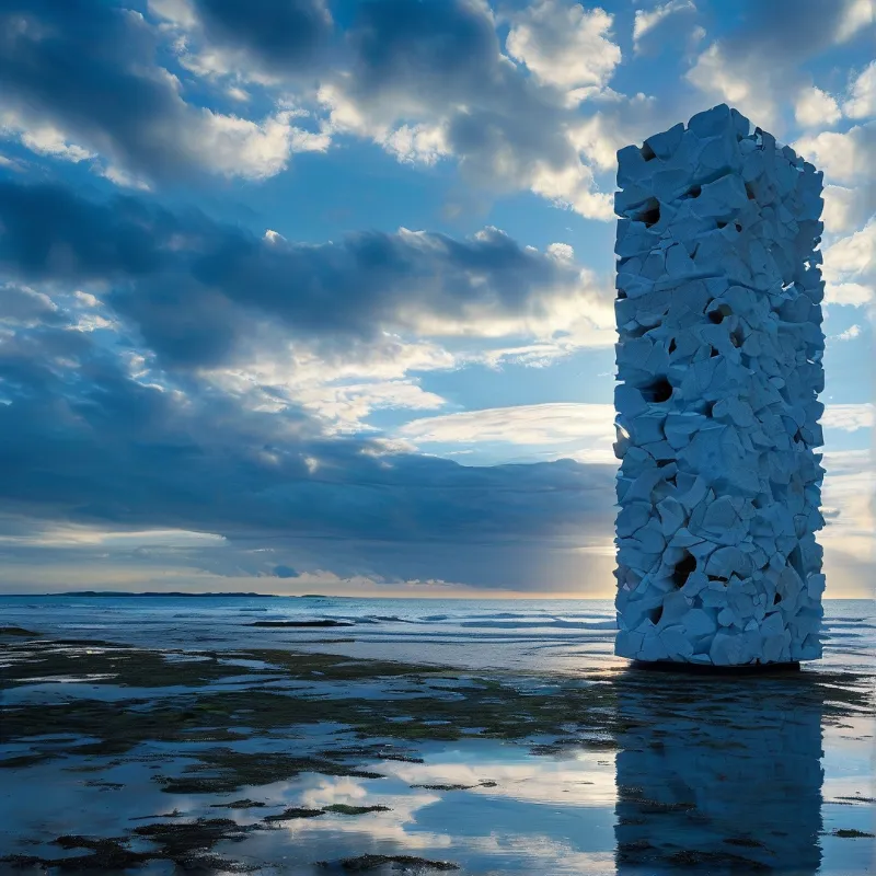 Monolith on the Seaside