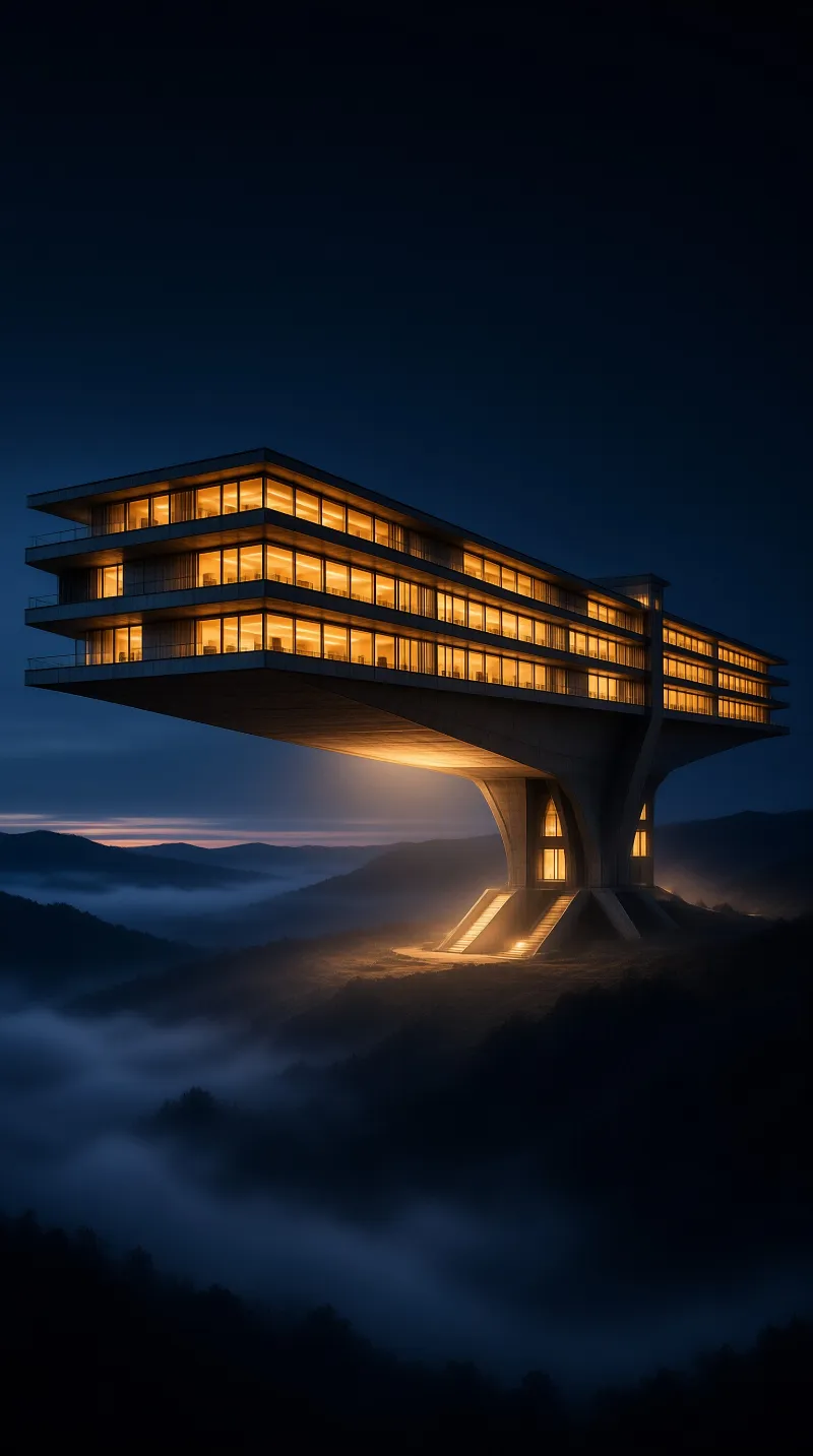 Clifftop Modern Architecture