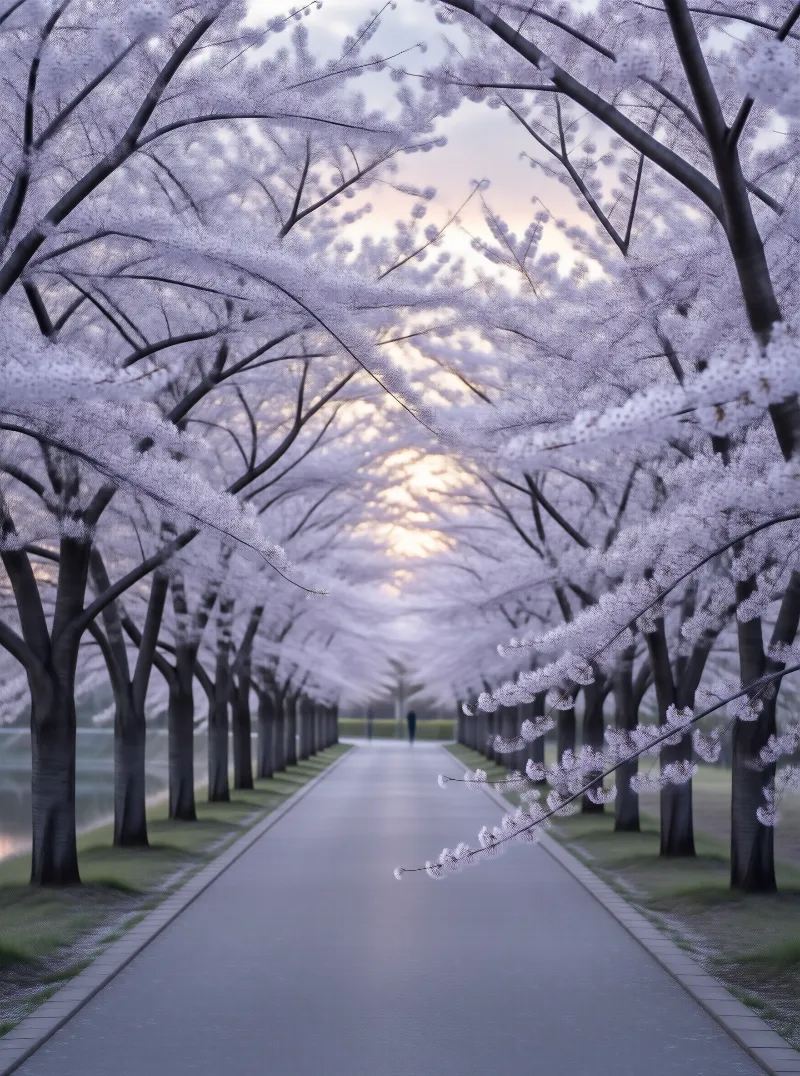 Cherry Blossom Tunnel
