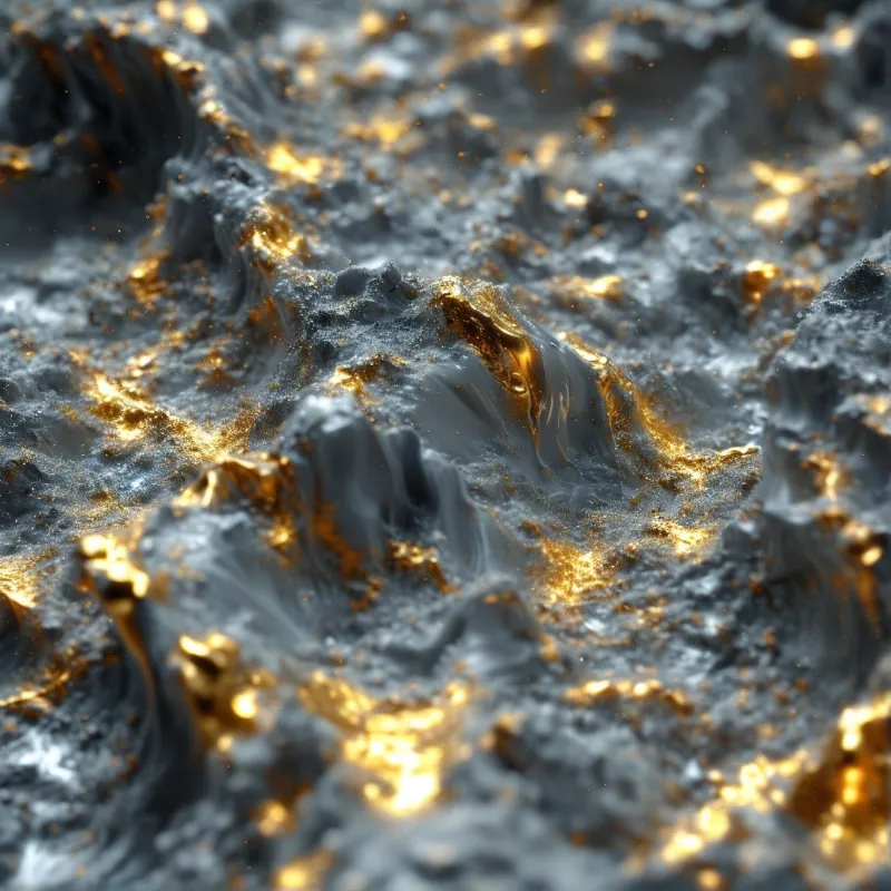 Golden Mineral Texture