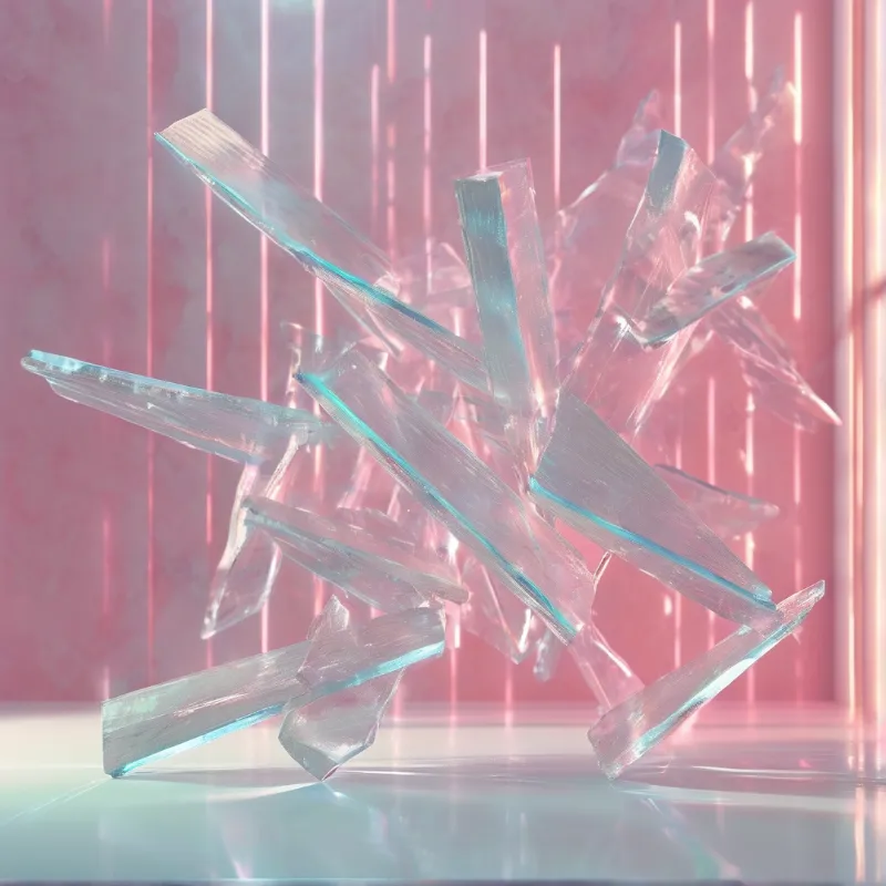 Abstract Crystal Shards