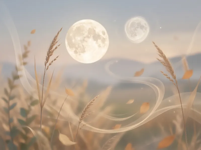 Ethereal Wheat Field