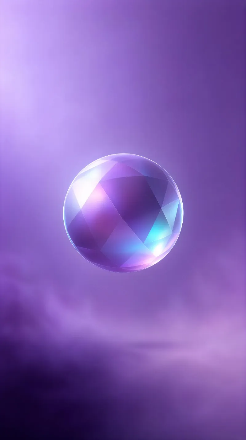 Purple Gem Sphere