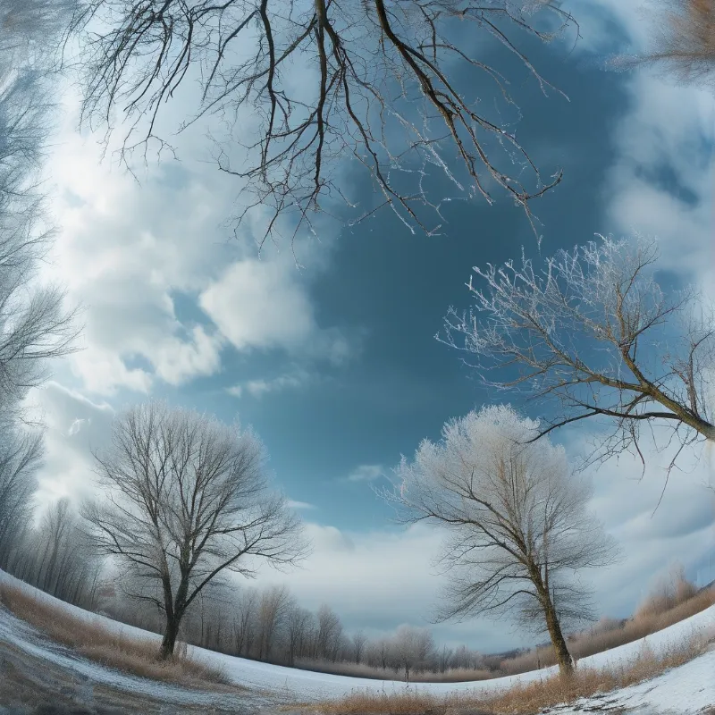 Frosty Winter Landscape