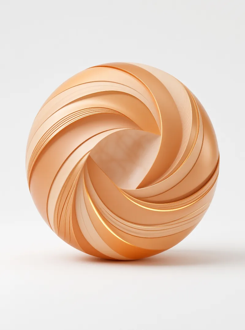 Abstract Swirling Sphere