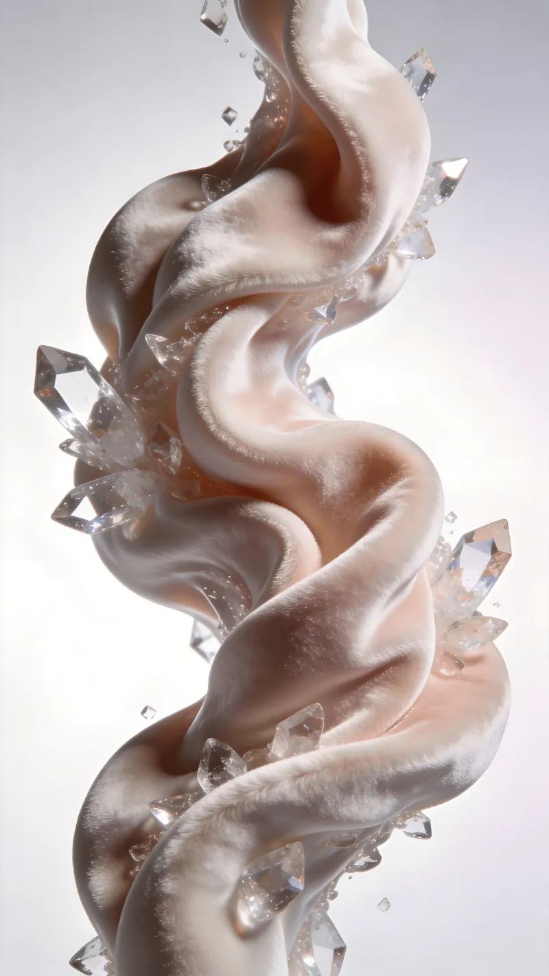 Velvet, Crystal Fluid Blob