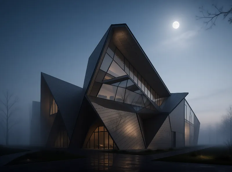 Modern Geometric House