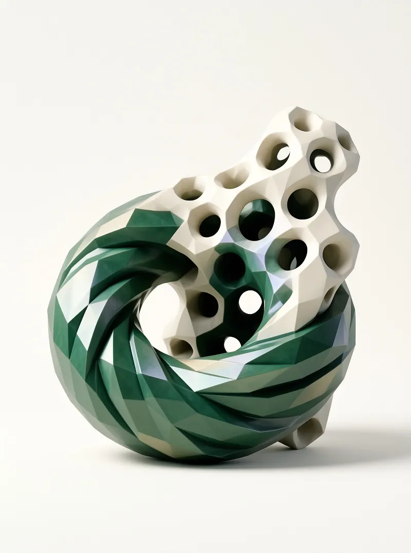 Abstract Geometric Sculpture