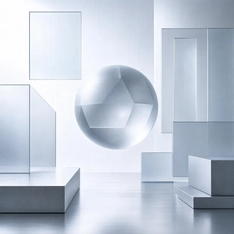 Minimalist Geometric Scene