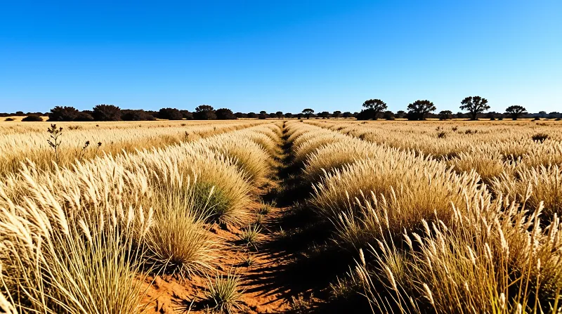 Golden Grain Field Path