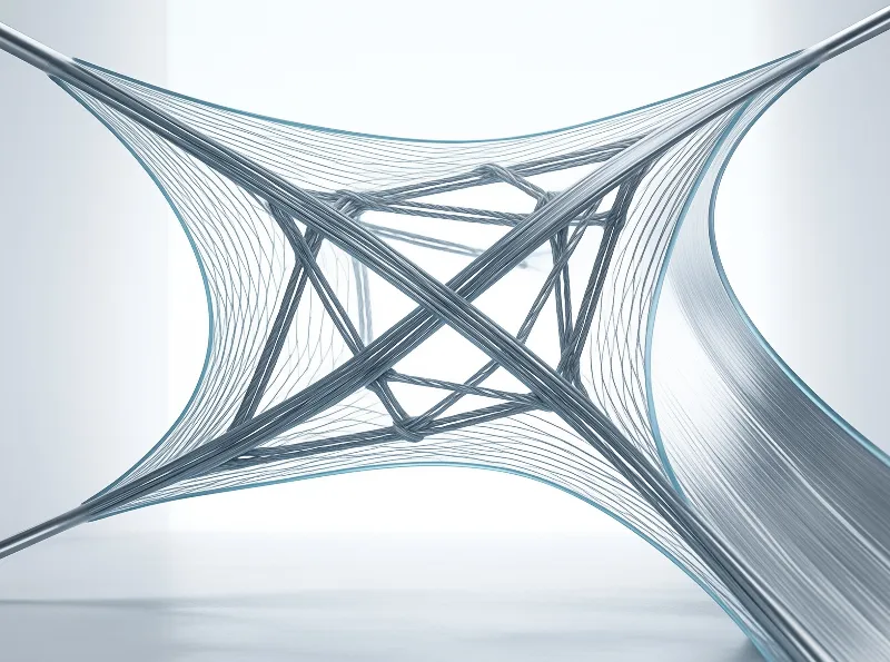 Abstract Wire Sculpture