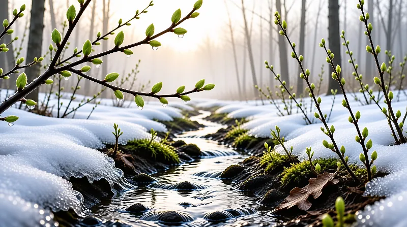 Early Spring Stream