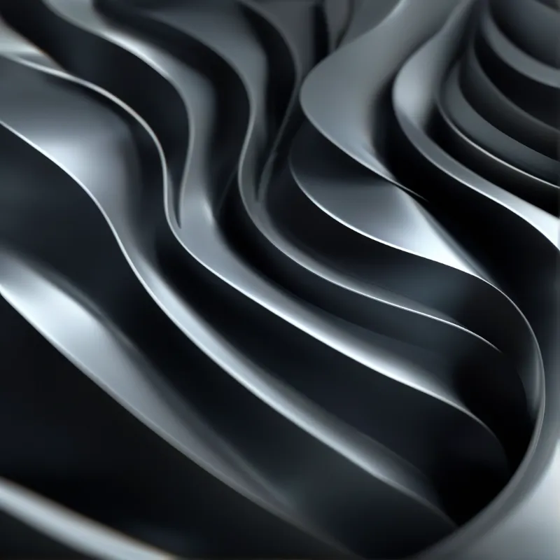 Black and White Waves