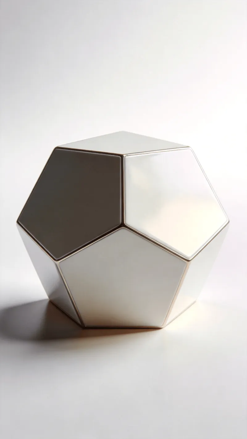 Dodecahedron Elegant Study