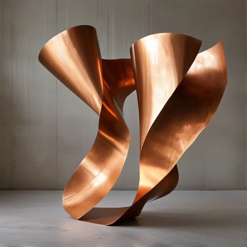 Abstract Metal Sculpture