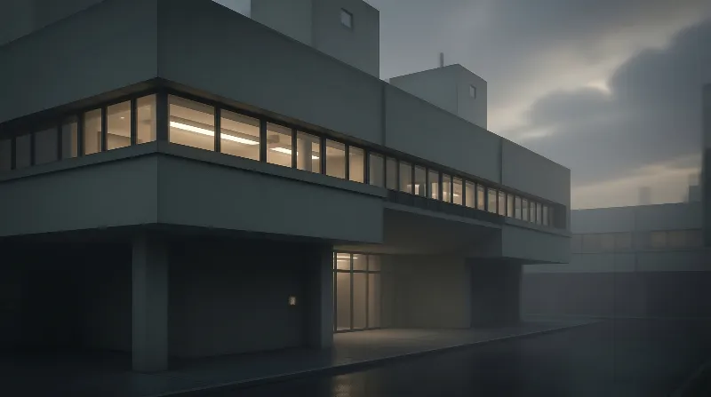 Minimalist Concrete Architecture
