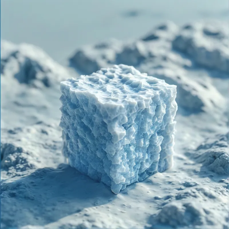 Textured Ice Cube