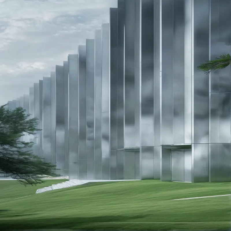 Modern Metallic Wall Design